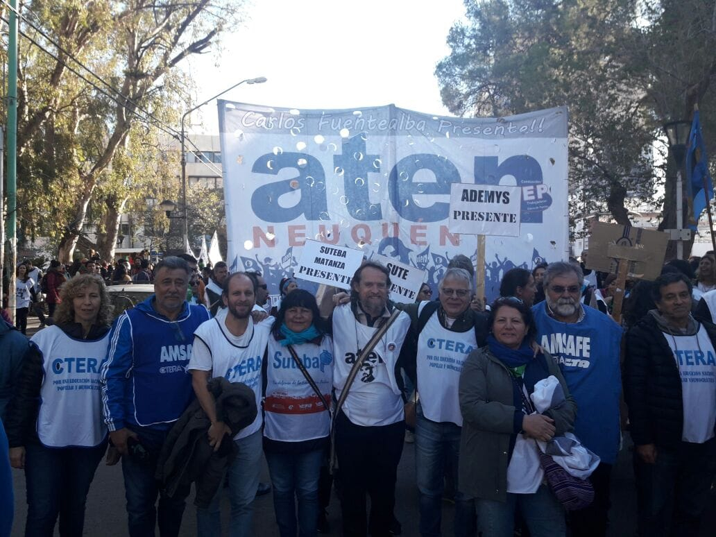 Argentina: Trabajadores de la educación se movilizan en las provincias