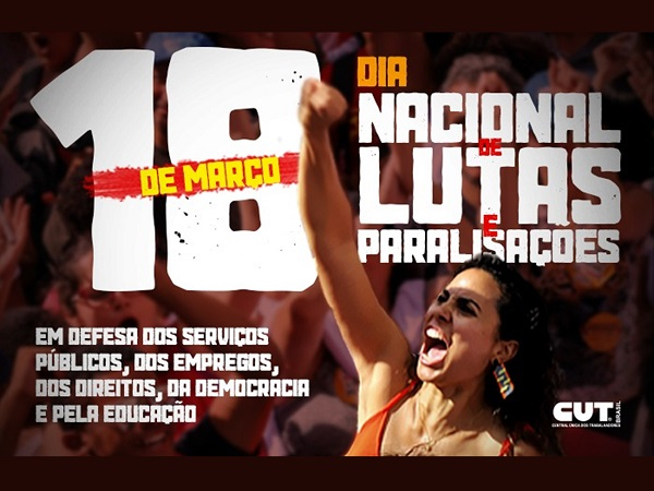 Brasil: convocan a movilizaciones el 18 de marzo contra los ataques de Bolsonaro a los derechos y la democracia 