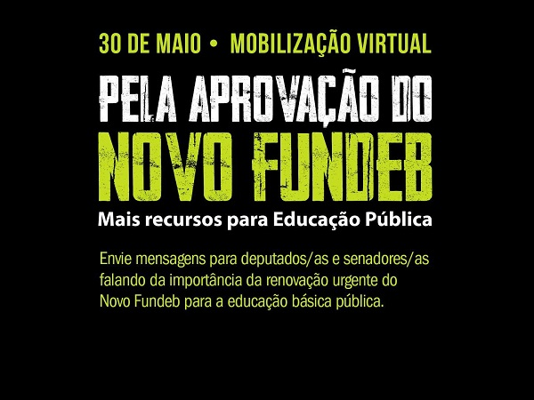 Brasil: CNTE realiza campaña de sensibilización para que parlamentarios voten el Fundeb 