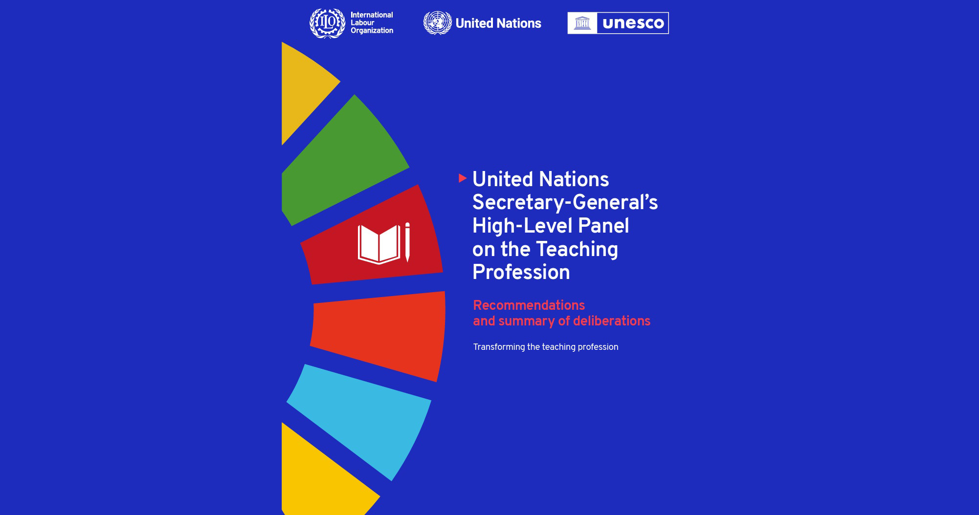 Grupo de Alto Nivel de Naciones Unidas sobre la Profesión Docente presenta sus recomendaciones para asegurar el respeto al profesorado