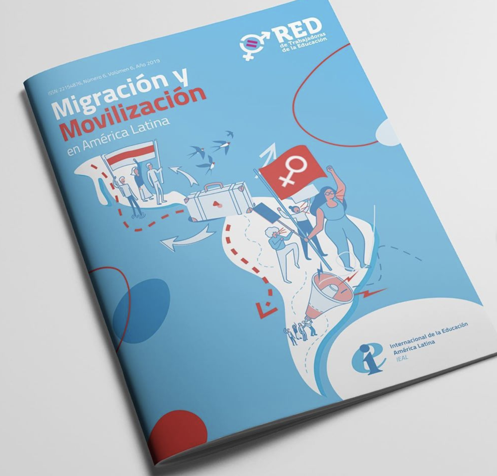 Revista de la RED de Trabajadoras de la Educación aborda temas de migración y movilizaciones en la región 