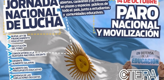 Jornada Nacional de Lucha - CTERA