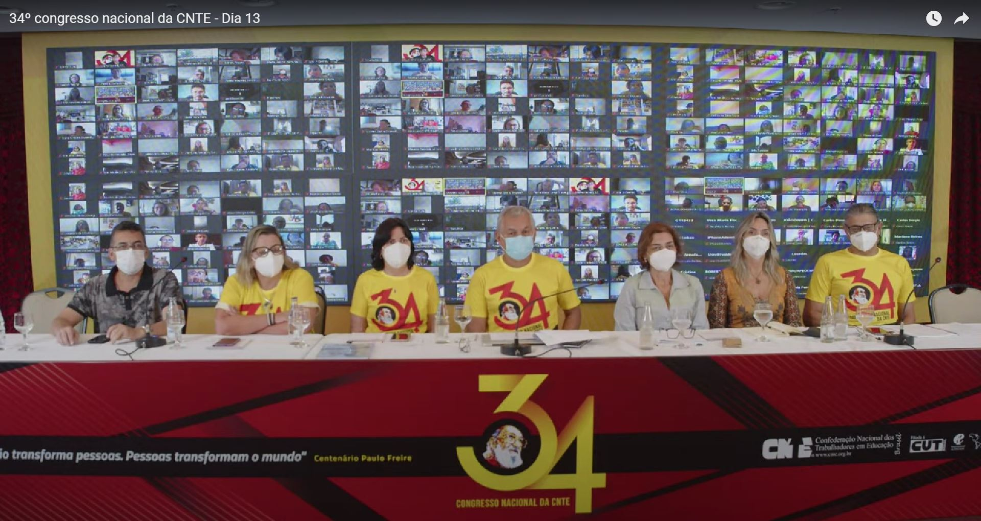 CNTE, Brasil realiza su 34 Congreso Nacional dedicado a Paulo Freire