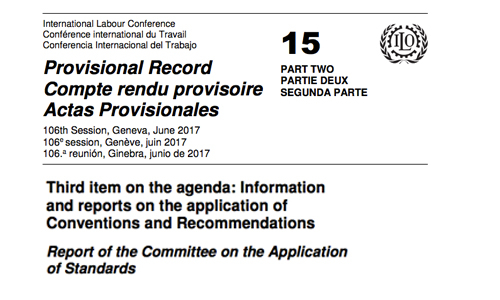 OIT solicita a Ecuador revocar la decisión de disolver la UNE