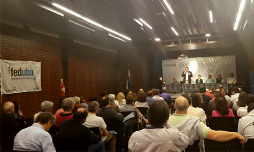Apertura del XXXIV Congreso Ordinario de CONADU: amplio respaldo político-sindical
