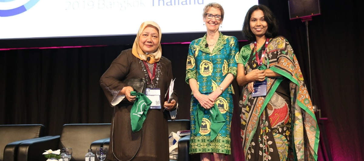 Liderazgo en la justicia social en el centro del programa de las mujeres