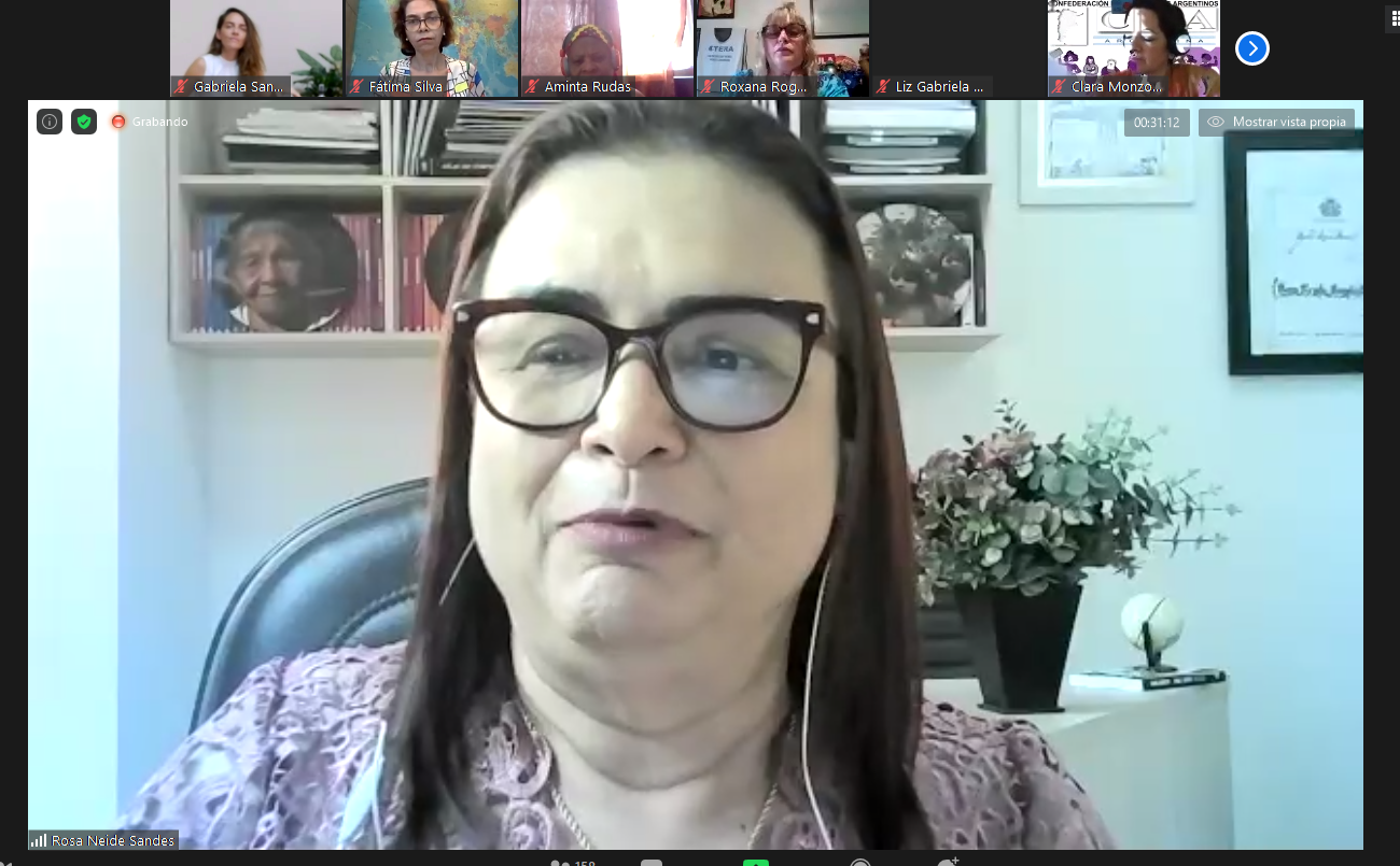 RED de Trabajadoras de la Educación de la IEAL realizó primera Conferencia virtual