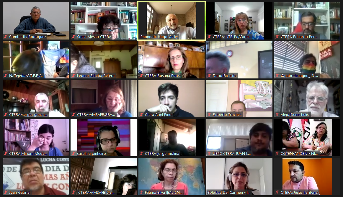 Comité Regional de la IEAL reflexiona sobre contexto latinoamericano en Encuentro virtual de cierre 2020 