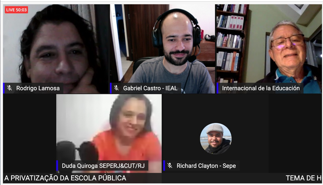 IEAL presente en foro sobre privatización y educación remota 