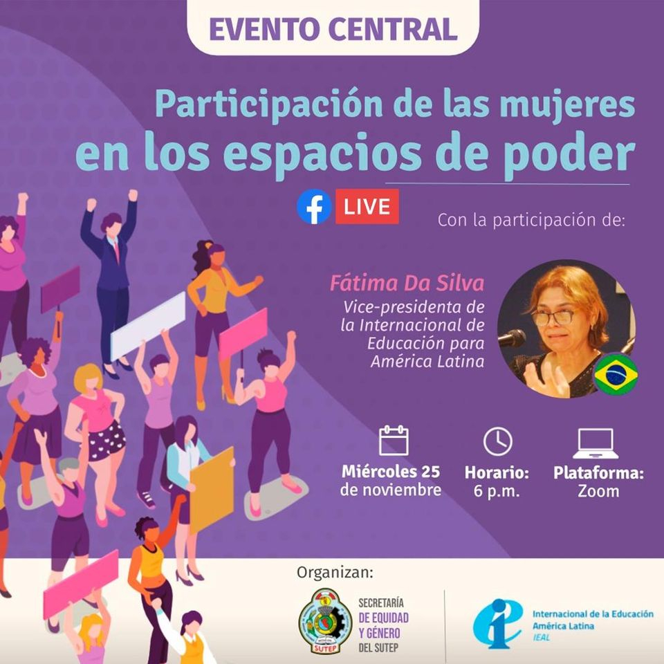 Perú: SUTEP cierra ciclo de conferencias con mujeres trabajadoras de la educación