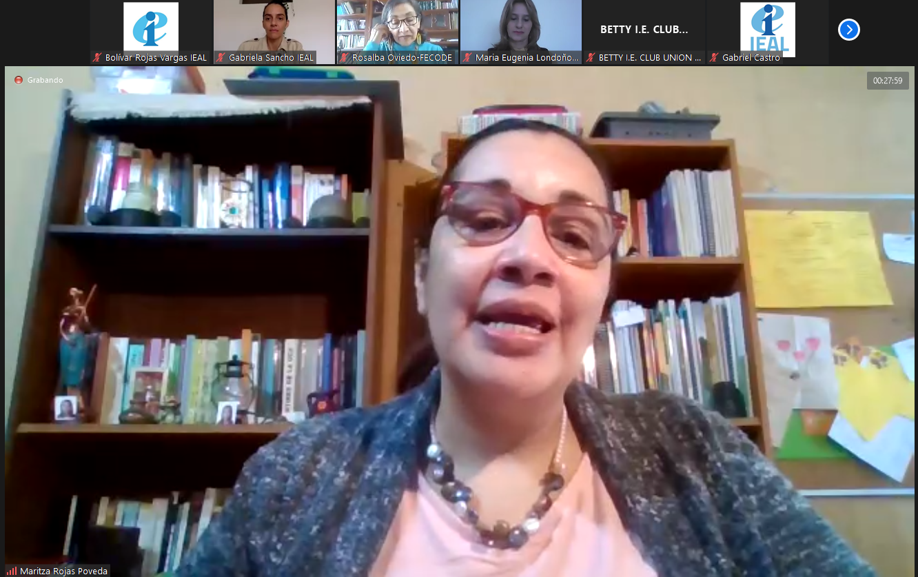 Federación Colombiana de Trabajadores de la Educación reflexiona sobre desafíos de las mujeres en la post pandemia y la salud mental