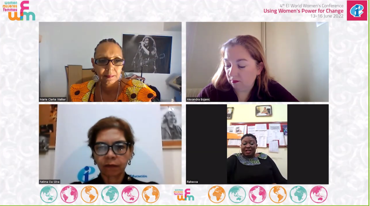 Trabajadoras de la educación reflexionan sobre el papel de los sindicatos frente a la violencia de género 