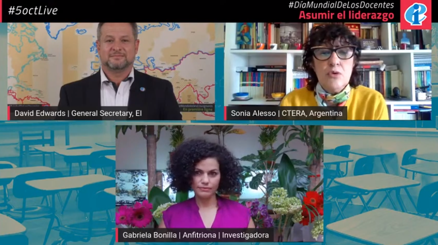 América Latina se unió a celebración virtual del Día Mundial de los y las docentes 
