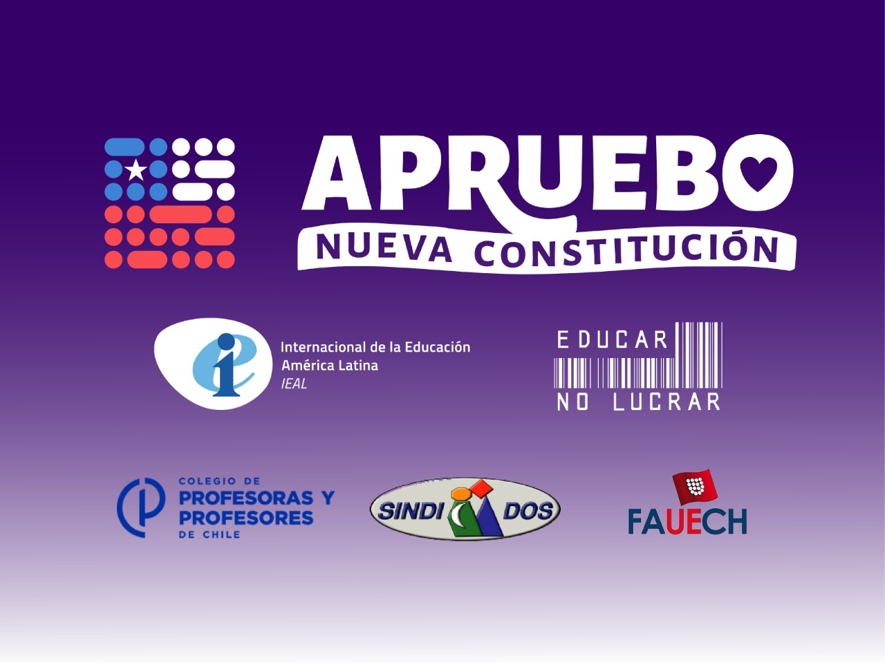 Apoyo al APRUEBO en el Plebiscito Constitucional de Chile