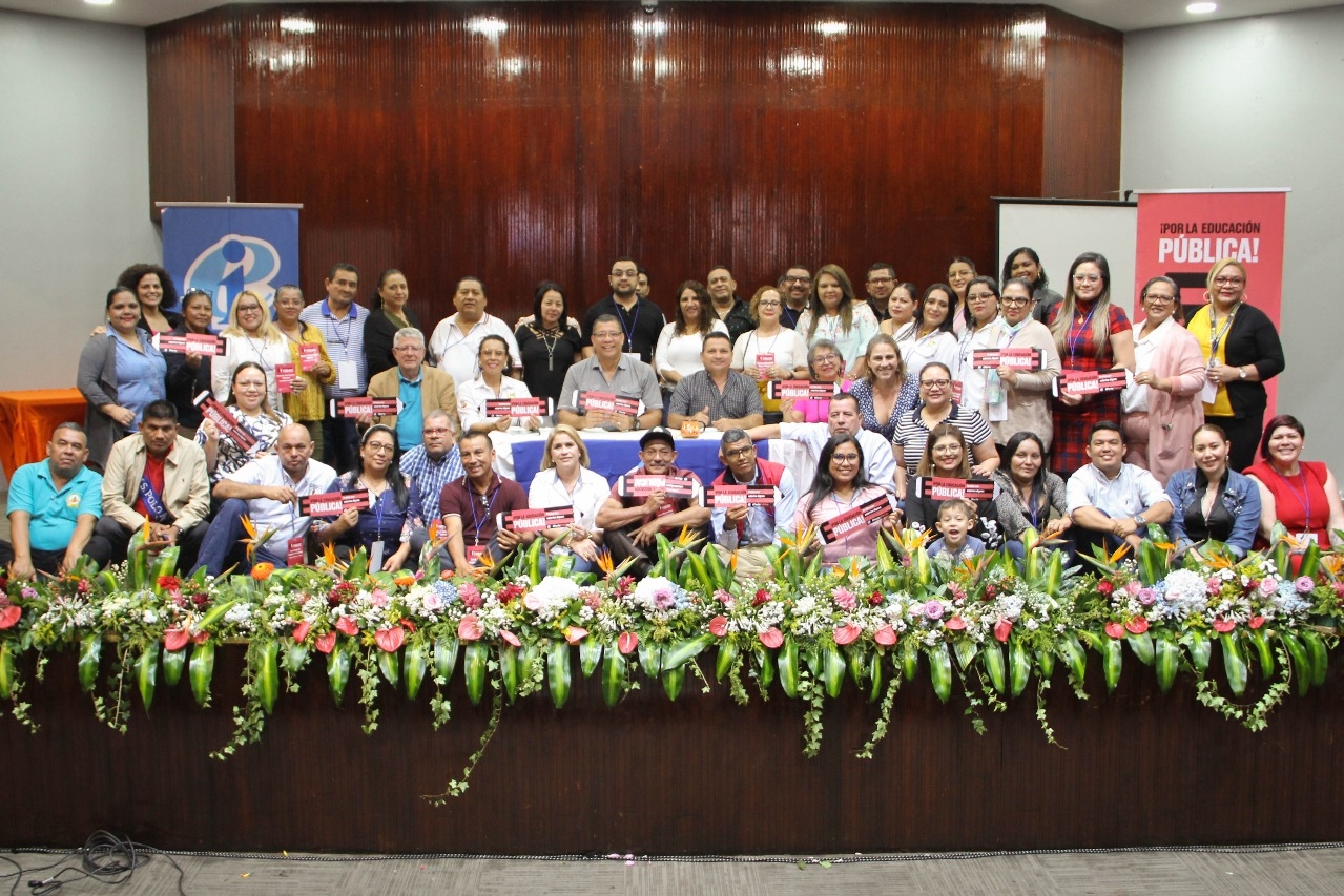 Organizaciones sindicales de la educación de Centroamérica participan en espacio de formación político-sindical