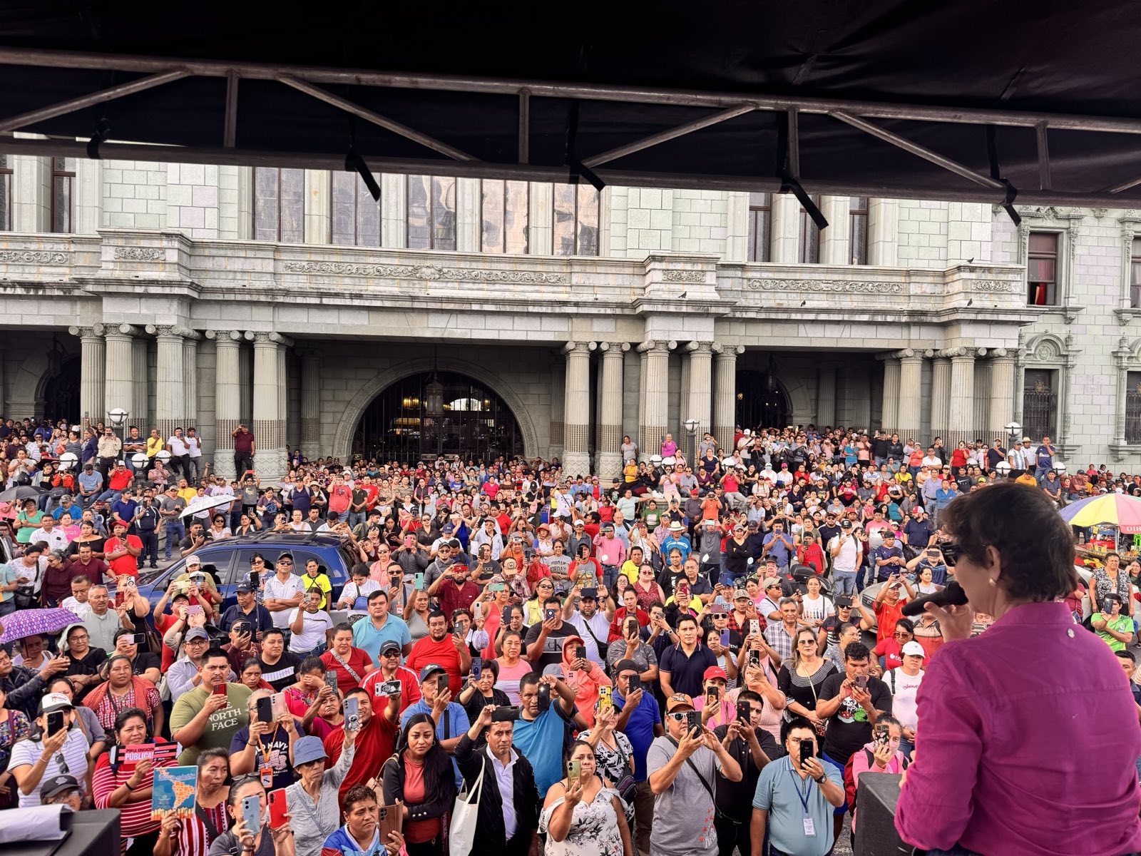 Guatemala: A una semana de la visita de la IEAL, docentes del STEG continúan movilizados en defensa de sus derechos