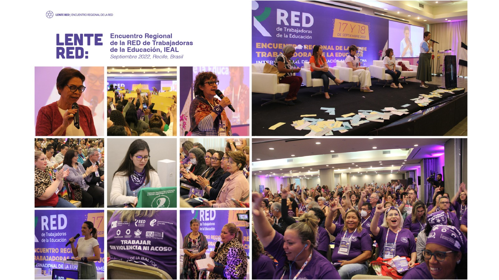 LENTE RED | Encuentro Regional de la RED de Trabajadoras de la Educación, IEAL