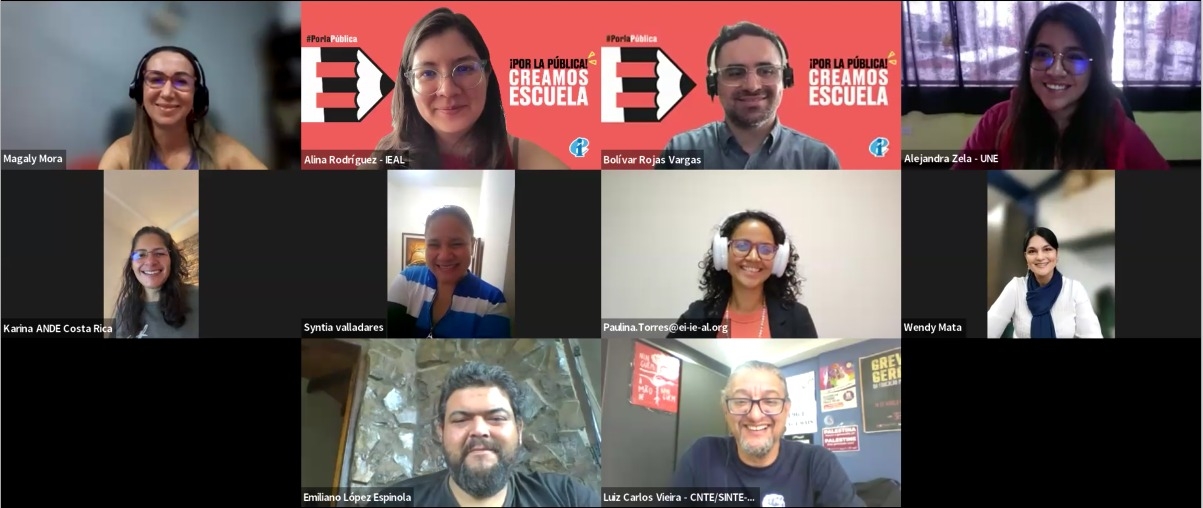 ¡Por la educación pública! Creamos campaña