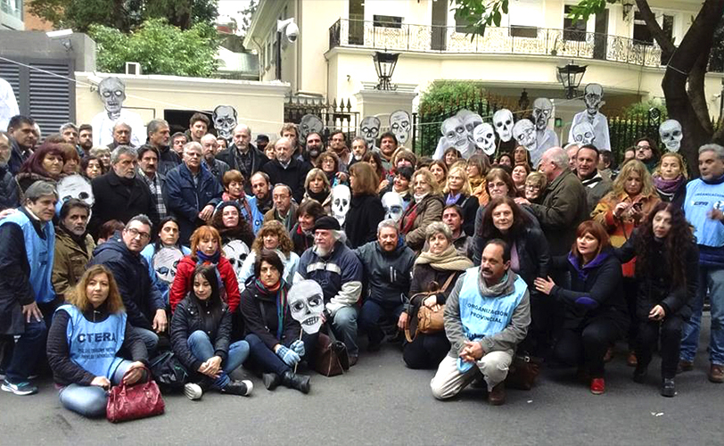 Magisterio Argentino se solidariza con Oaxaca