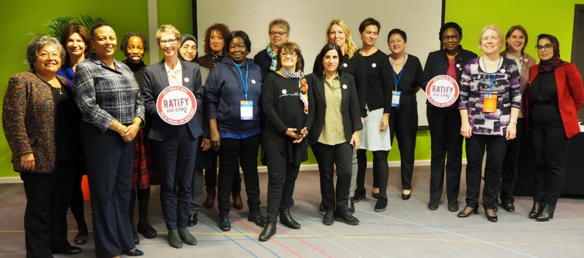 Movilización por un mundo del trabajo libre de violencia y acoso: #RatifyC190