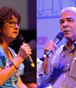 Sonia Alesso y Roberto Leão en la Cumbre de los Pueblos, Argentina