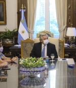 Reunión de CTERA con el Presidente Fernández