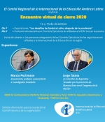 Encuentro virtual de cierre 2020