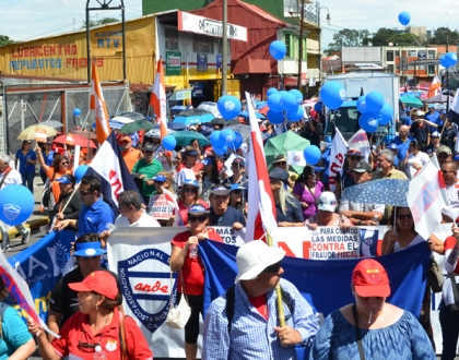 Costa Rica: Trabajadores indígenas movilizados