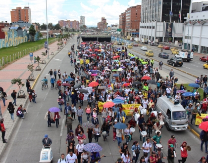 Colombia Paro Nacional Por La Educacion Publica Internacional De La Educacion America Latina