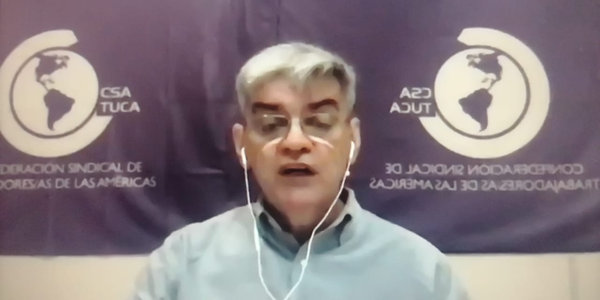 Rafael Freire, Secretario General CSA