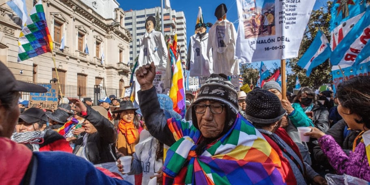 Movilizaciones en Jujuy, Argentina