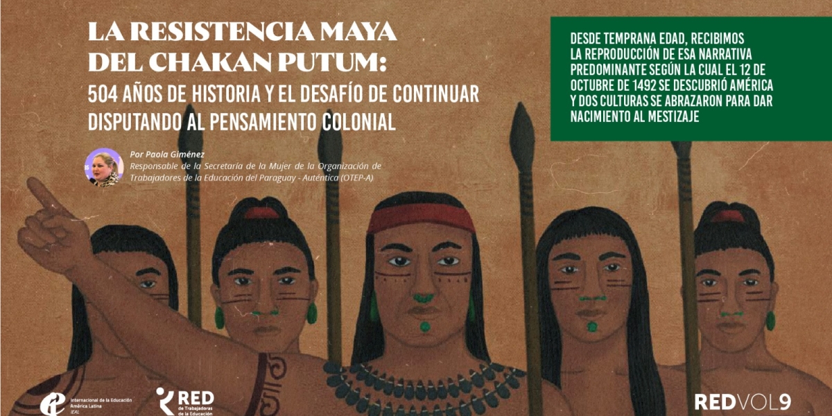 La RED Escribe Resistencia Maya OTEP-A