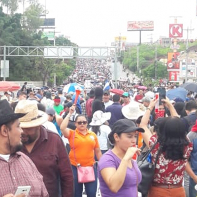 Movilizaciones en Honduras
