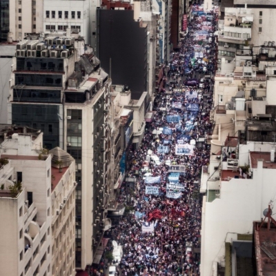 Movilización contra golpe de Estado en Bolivia